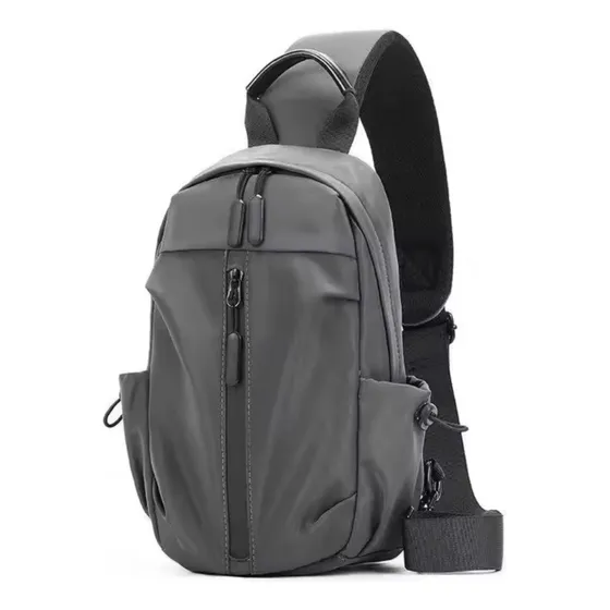Mochila Una Sola Tira Hombre Bandolera Lado Intercambiable