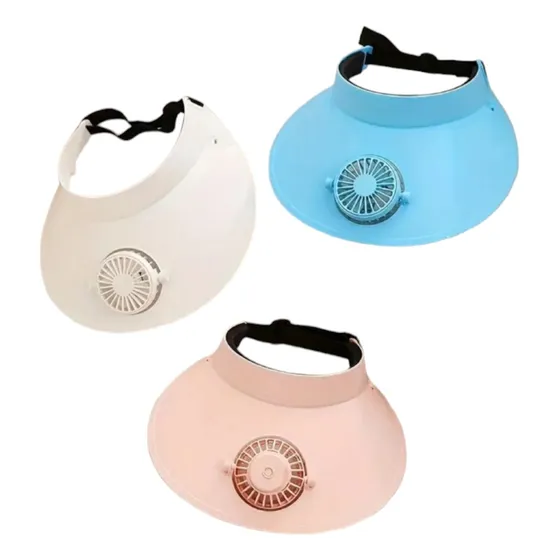 Gorra Vicera Con Ventilador