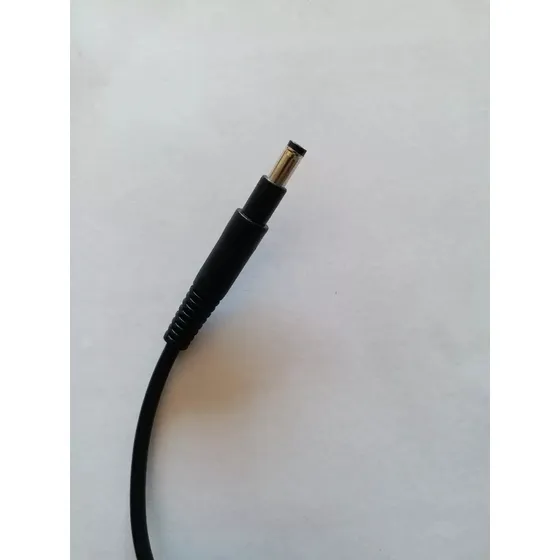 Cable Para Cargador Hp Punta Negra Extra Larga