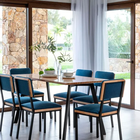 Mesa Living Comedor Eucalipto 150x80