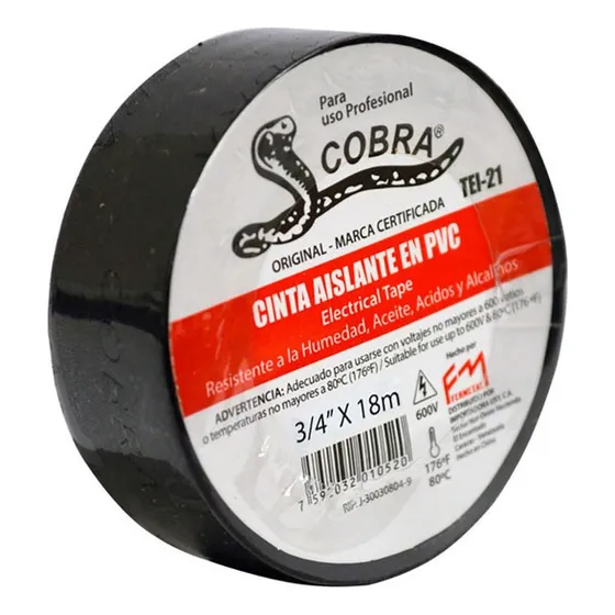 Teipe Cobra Original 3/4 X18m (2 Unid)