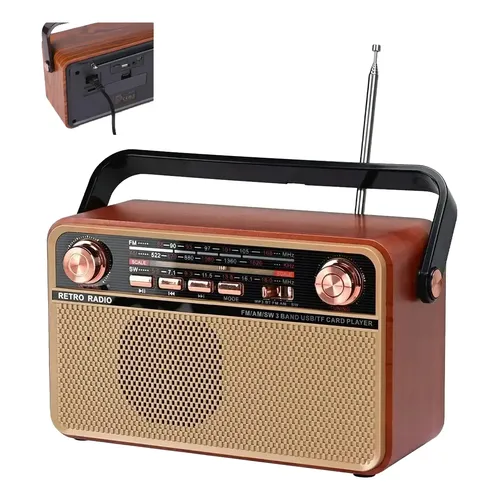 Sangean DT-800YL Radio AM/FM/SW Amarillo | MercadoLibre