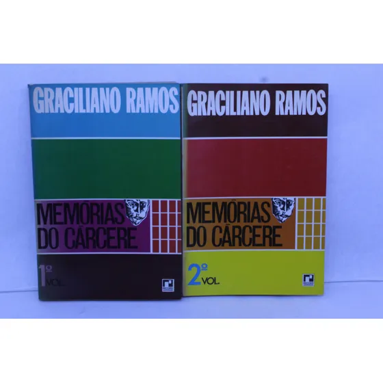Coleção Memórias Do Cárcere 2 Livros Volume 1 E 2 De Graciliano Ramos Pela Record (1987)