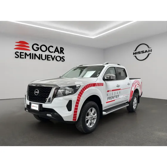 Nissan Frontier Y Np 300 Frontier Pick-up! 4 Pts. Frontier Le, Doble Cab., L4, 2.5l, Ta, A/ac., Ve, Estribos, Ra-17
