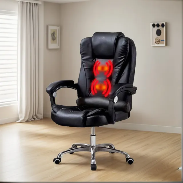 Silla Ejecutiva Miles Con Masajes Premium Super Oferta