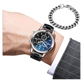 2 Pzas Relojes De Cuarzo Casuales Impermeables Para Hombre 2 Pzas Relojes De Cuarzo Casuales Impermeables Para Hombre