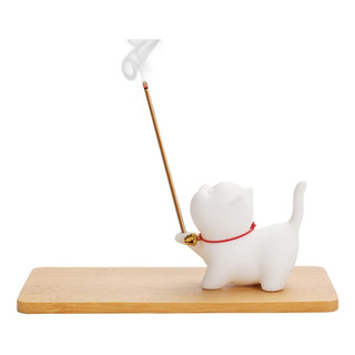 S Soporte Para Incienso De Cerámica Con Forma De Gato S Soporte Para Incienso De Cerámica Con Forma De Gato