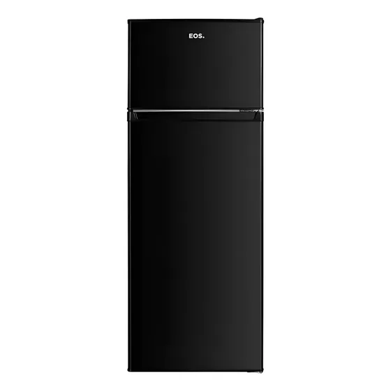 Geladeira Eos 230 Litros Duplex Preto Erv250dp 220v