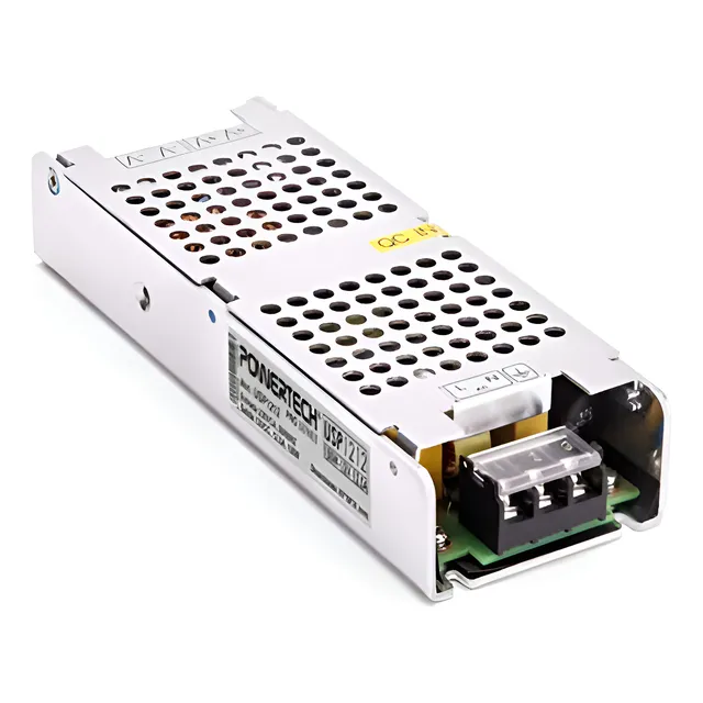 Fuente Switching 12v Led Cctv Metalica 12.5a 150w Powertech