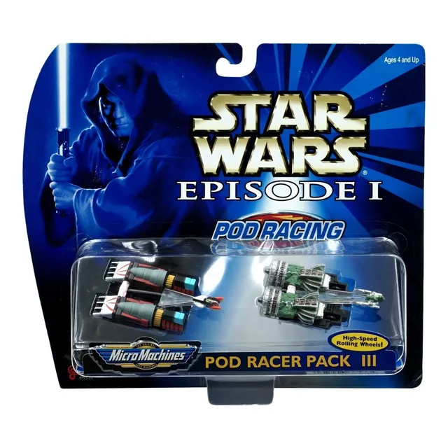 Star Wars Micro Machines Episode 1 Pod Racer Pack 3