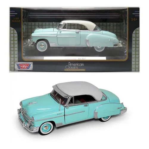 Chevy Bel Air 1950 - 1/24 - Clásicos estadounidenses - Motormax