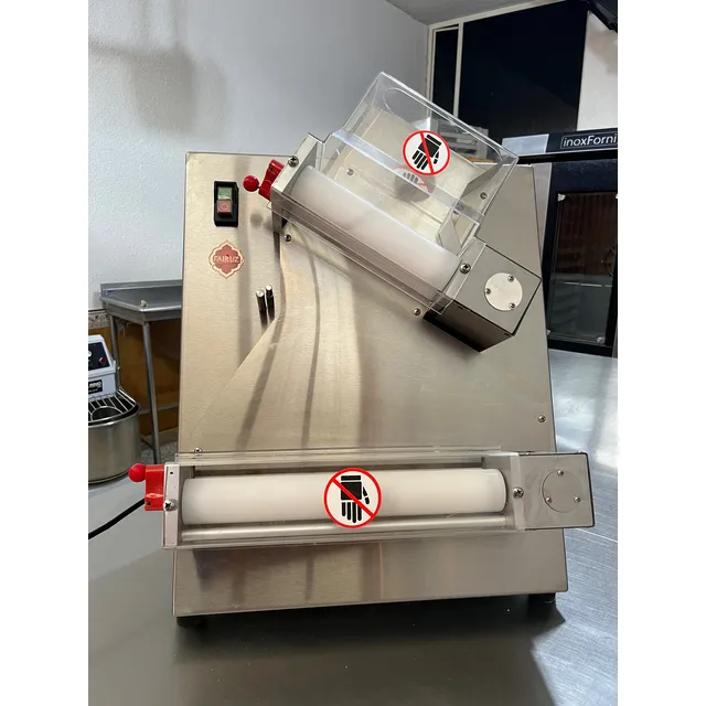 Laminadora Para Pizza Inox Industrial T3 220v Laminadora