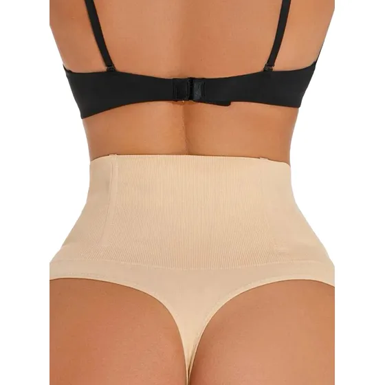 Bombacha Faja Trusa Alta Colaless S/costuras Microfibra Ball