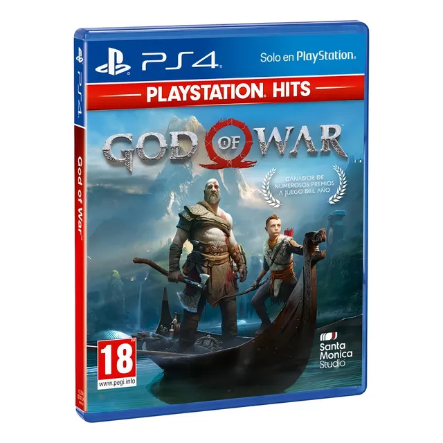 Juego God Of War Playstation Hits Media Física Ps4 Sony