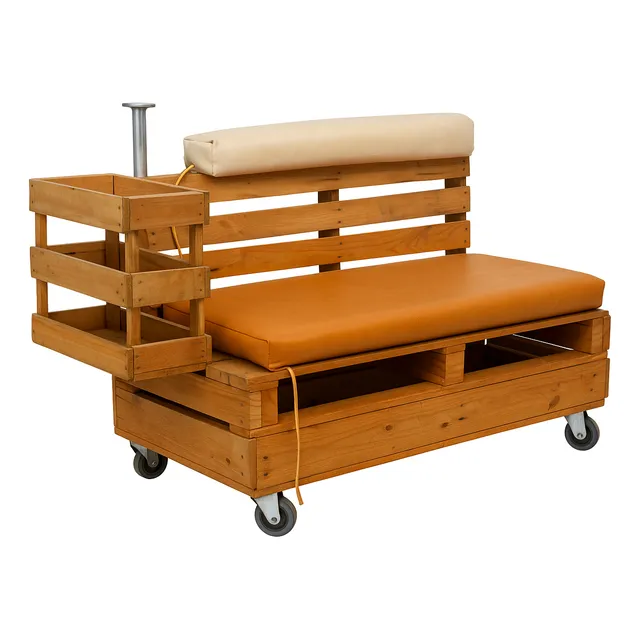 Juego De Muebles En Madera Para Negocio