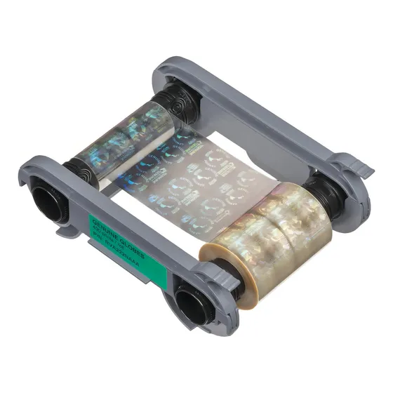 Ribbon Evolis Holograma Para Impresora Primacy 2 Rva222naaa Tinta Magenta