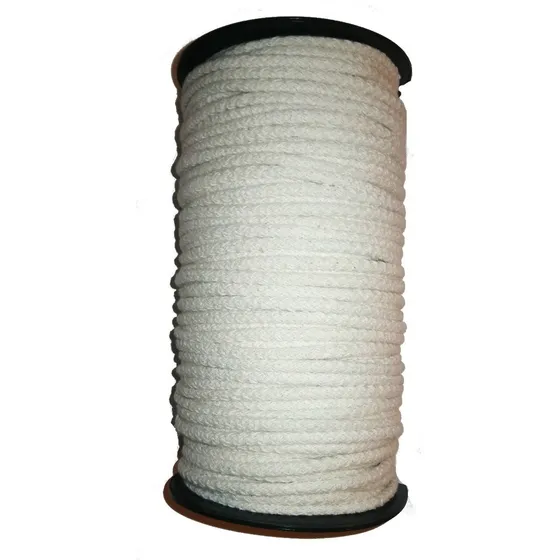 Soga Cordon De Algodon Relleno Trenzado 6mm 100mts Macrame