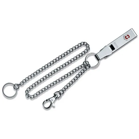 Llavero Victorinox Con Cadena Larga Y Corta Original