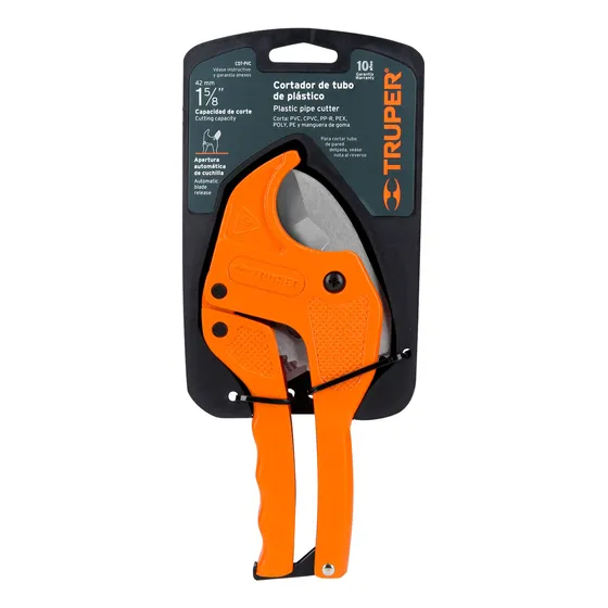 Corta Tubo De Plástico Y Polimeros 10   Corte 42mm Truper