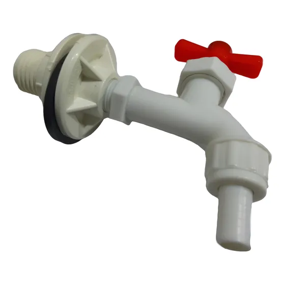 Flancher Y Llave De Chorro De 1/2  Plástica Tanques ,bidones