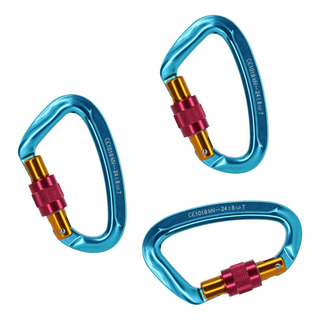 Youpin 3 Pcs Mosquetón Clip Escalada Rappel Tornillo De Youpin 3 Pcs Mosquetón Clip Escalada Rappel Tornillo De