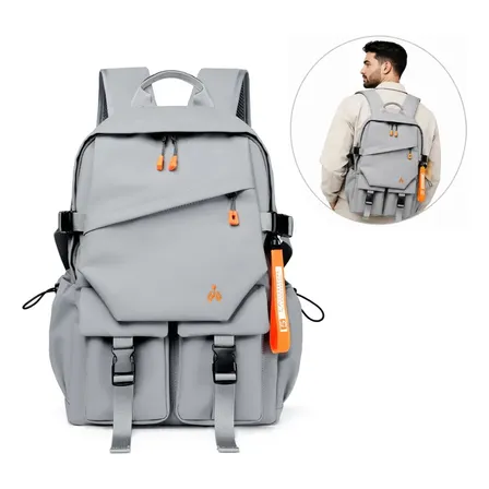 Mochila Masculina Gamer Elaccent para Notebook de 17" Impermeável com USB