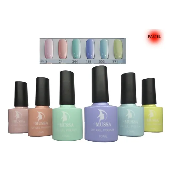 Kit Gel Gelish Gama6 Lampara Uv/led 48w Base+top+aceite+lima