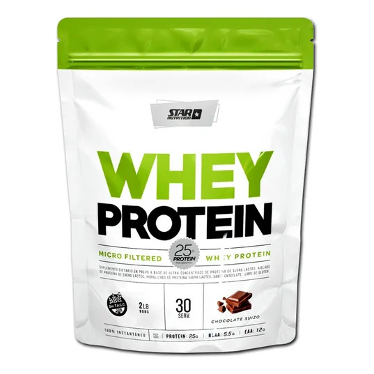 Proteina De Suero Whey Protein Star Nutrition Doypack X 2 Lb