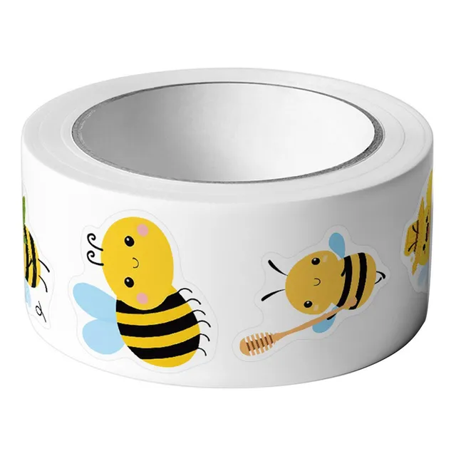 Pegatinas De Abejas Para Niños Rollo De Pegatinas De Abejas