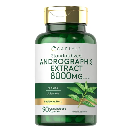 Suplemento Carlyle Andrographis Paniculata, Cápsulas, 90 Uni