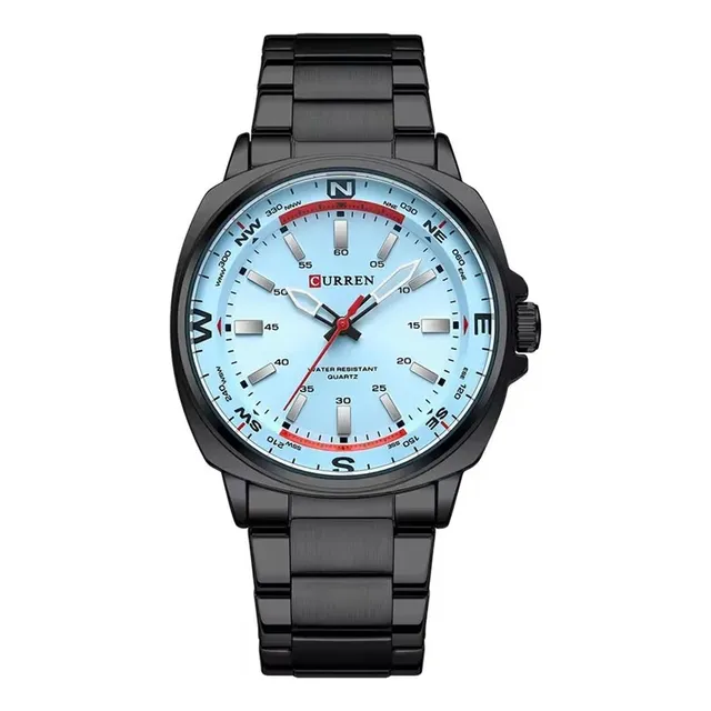Reloj Caballero Curren 8455 Original Correa Acero Inoxidable
