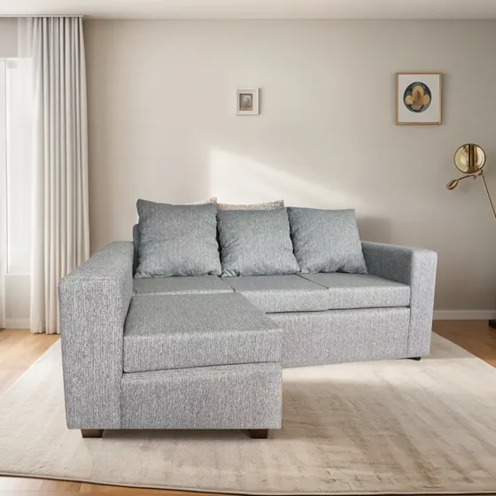 Sillón Esquinero Chico Roman 3 Cuerpos Con Camastro Móvil