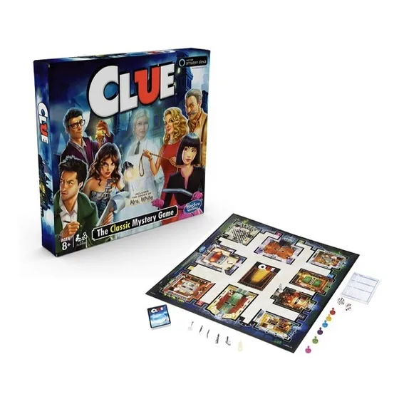 Juego De Clue Con Mrs. White Compatible Con Alexa