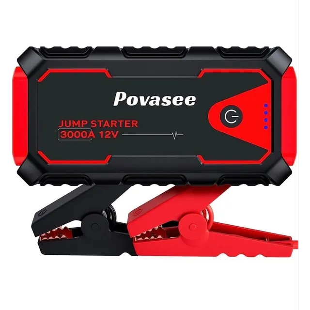 Arrancador Bateria Power Bank 12 V 3000 Amperios 23800 Mah