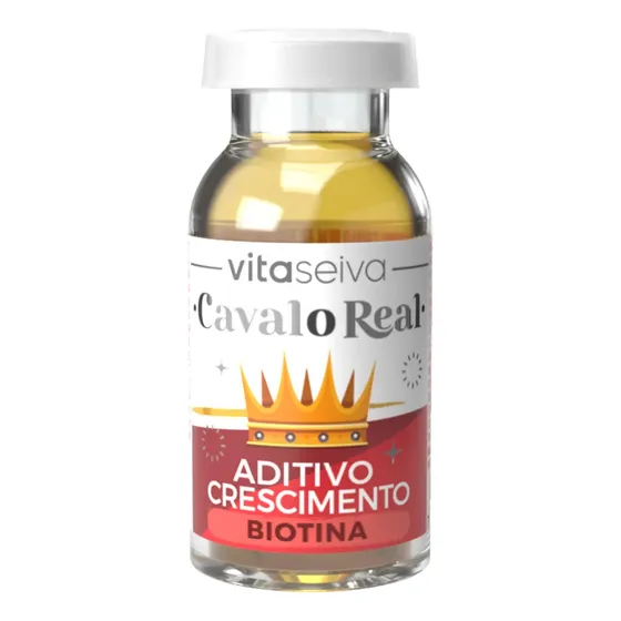 Vita Seiva Cavalo Real Aditivo Biotina concentrado para cabelo 10 ml