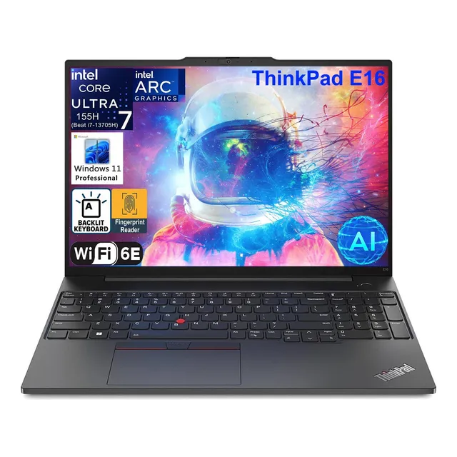 Laptop Lenovo Thinkpad E16 16'' Intel Ultra 7 32gb 1tb Negro