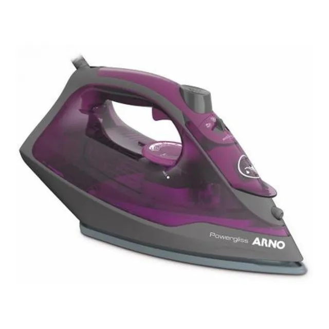 Ferro A Vapor Arno Powergliss Xglide Fp01 Roxo 220v