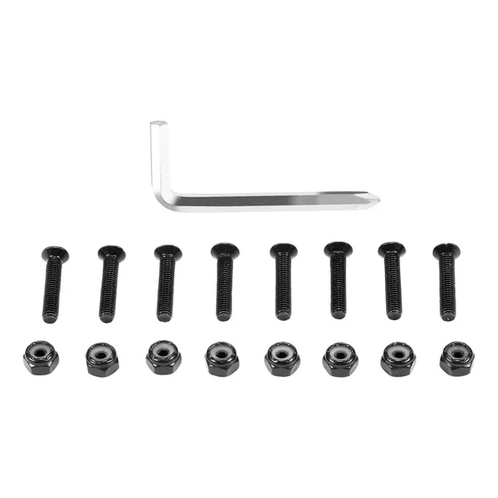 Conjunto De Hardware De Skate, 8 Peças De Parafusos De Skate