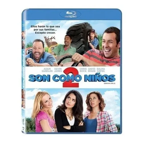 Son Como Niños 2 Grown Ups 2 Comedia Pelicula Blu-ray Nuevo