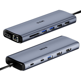 Ssk 8k Usb C Dock Para Thunderbolt 4, Estación De Acoplamien Ssk 8k Usb C Dock Para Thunderbolt 4, Estación De Acoplamien