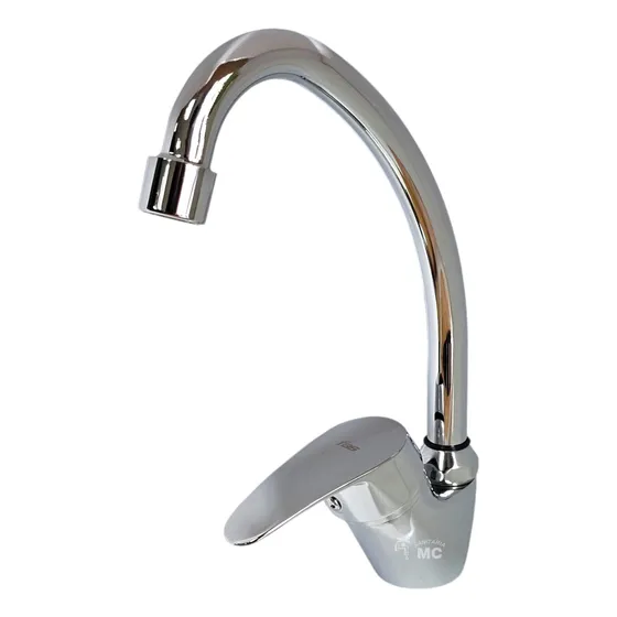 Grifería Para Cocina Monocomando De Mesada Mezcladora Fas
