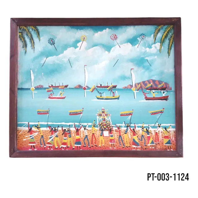 Cuadro Decorativo 60x50 Cm De Rodolfo Albarrán, Cruz De Mayo