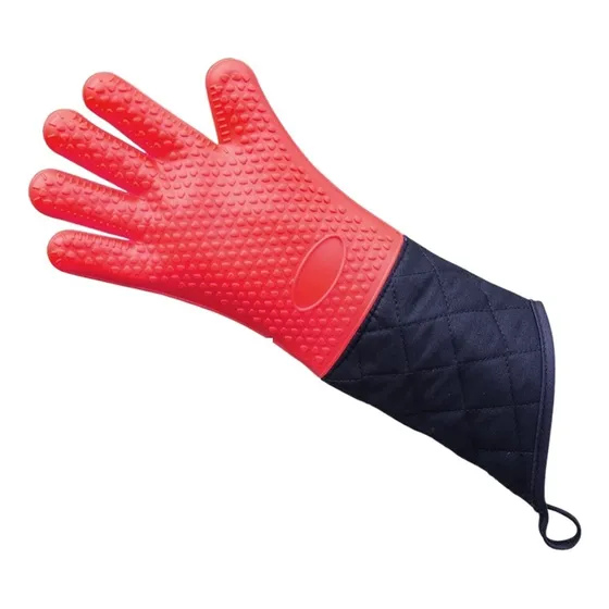 Guante Cocina Silicona Para Horno Parrilla Microonda Largo