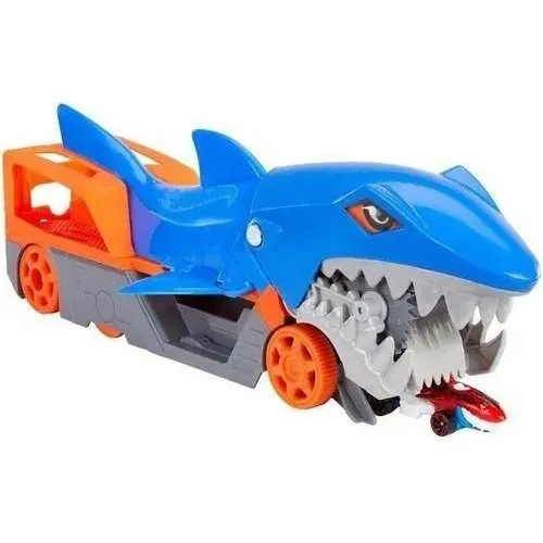 Hot Wheels City Pista de Brinquedo Reboque Tubarão Mattel