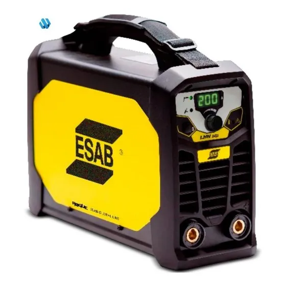 Soldadora inverter Esab LHN 240i Plus color amarillo/negro 220V