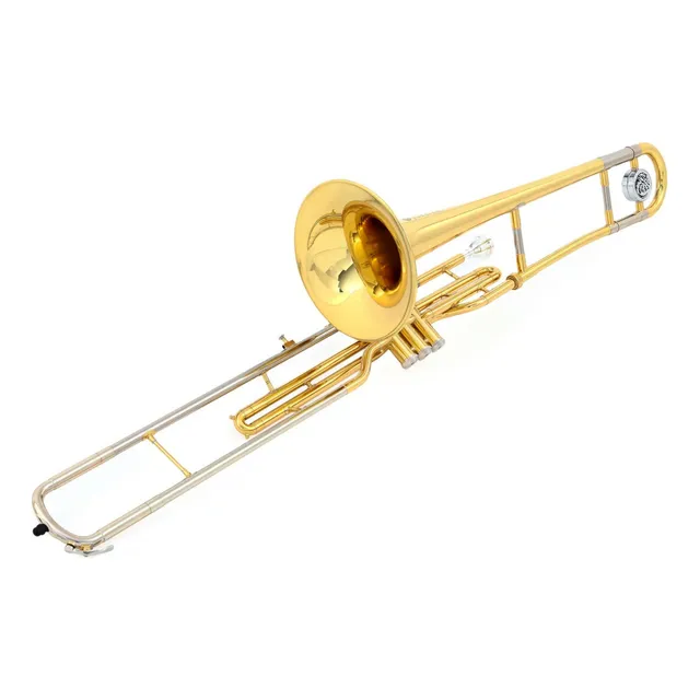 Trombon De Embolos Jupiter Jtb700vq Sib Laqueado Con Estuche