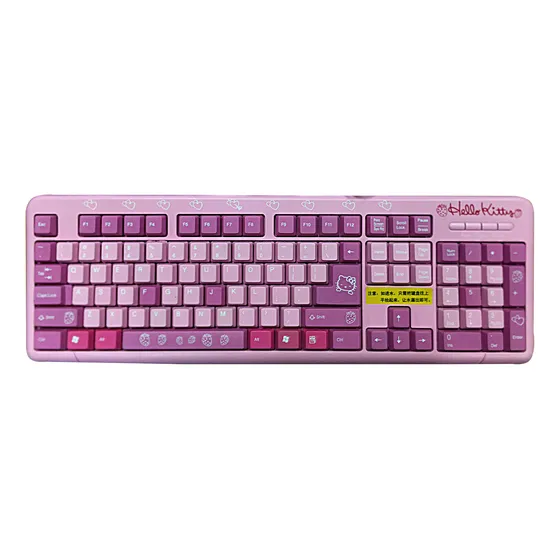 Teclado Hello Kitty Laptop Computadora Pc Regalo Niña Usb