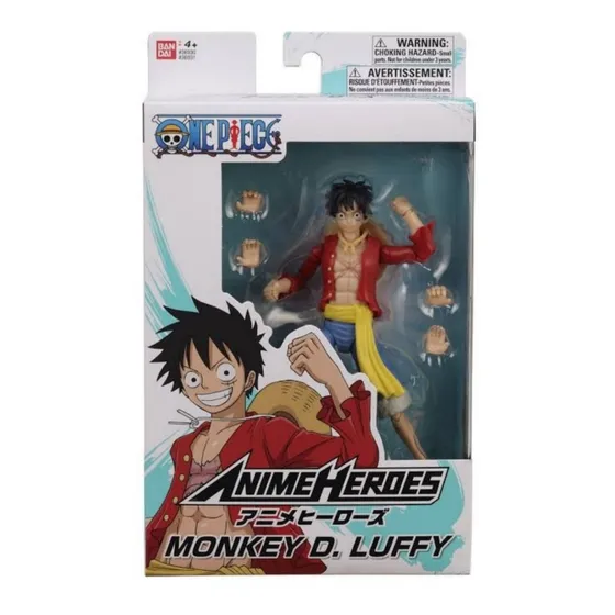 Monkey D. Luffy One Piece Anime Heroes Bandai Original