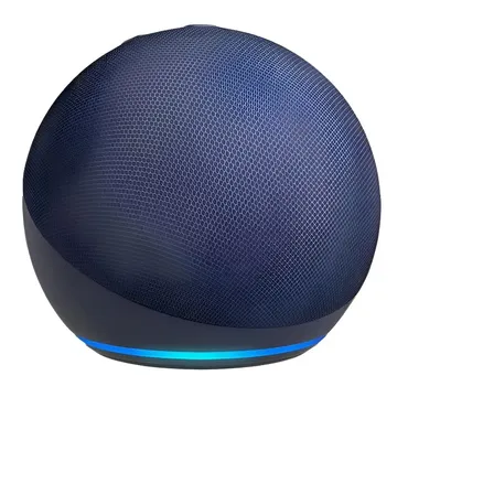 Alexa Amazon Echo Dot 5a Geração Bluetooth Portugues Bi Volt Azul