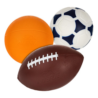 Set De Pelota Deportiva Nerf Mini Foam Football Baloncesto Set De Pelota Deportiva Nerf Mini Foam Football Baloncesto